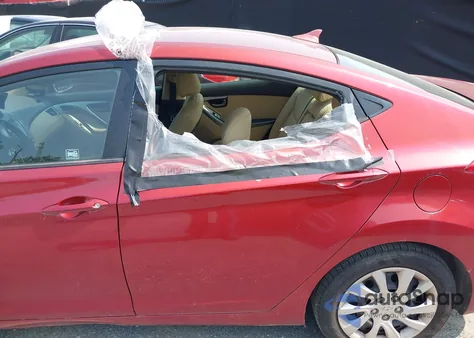 2013 Hyundai Elantra Gls из США, поврежденный, VIN 5NPDH4AE2DH189674